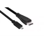 CLUB3D Micro HDMI™ į HDMI™ 2.0 laidas 4K60Hz 1 m / 3,28 pėd. (CAC-1351)