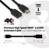 CLUB3D HDMI 2.0 ilginamasis laidas 3 m (vyriška/ moteriška jungtis) 4K60Hz