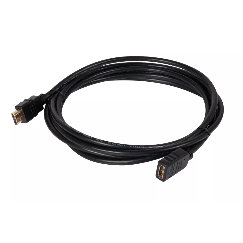 CLUB3D HDMI 2.0 ilginamasis laidas 3 m (vyriška/ moteriška jungtis) 4K60Hz