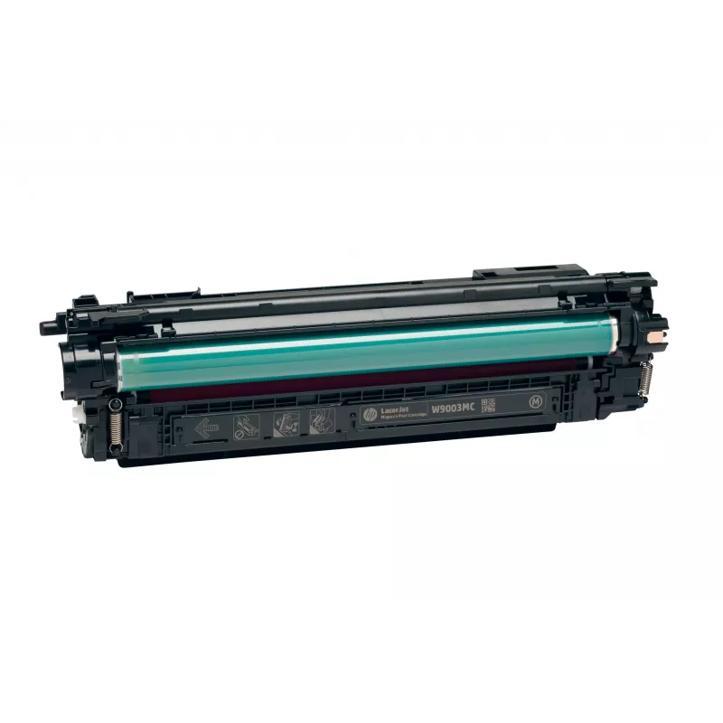 HP 655A rausvai raudonas originalus LaserJet kasetė, 10500 puslapių, rausvai raudona, 1 vnt.