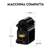 Kapsulinė espreso kavos aparatė De’Longhi Inissia EN 80.BAE, Nespresso, 0,7 L vandens bakelis, 19 bar, juoda