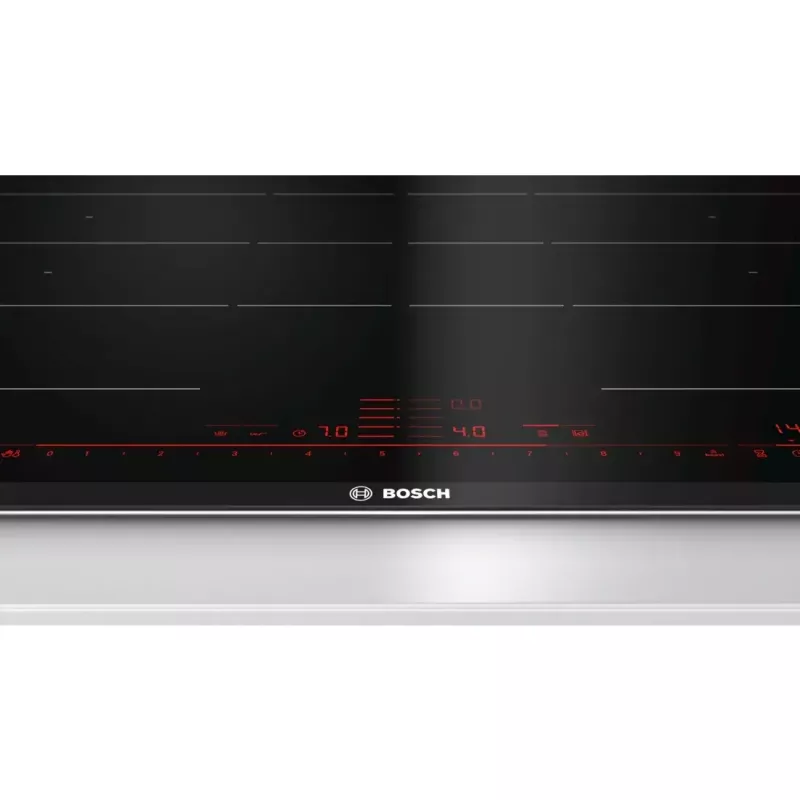 Bosch Serie 8 PXY875DC1E indukcinė kaitlentė juoda įmontuojama 81 cm 4 zonos