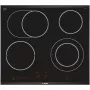 Bosch Serie 8 PKN675DP1D kaitlentė Juoda, Nerūdijantis plienas Įmontuojama Keraminė kaitlentė 4 zonos