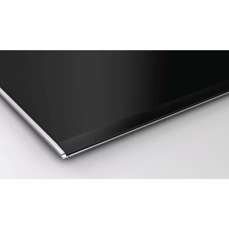 Bosch Serie 8 PKN675DP1D kaitlentė Juoda, Nerūdijantis plienas Įmontuojama Keraminė kaitlentė 4 zonos