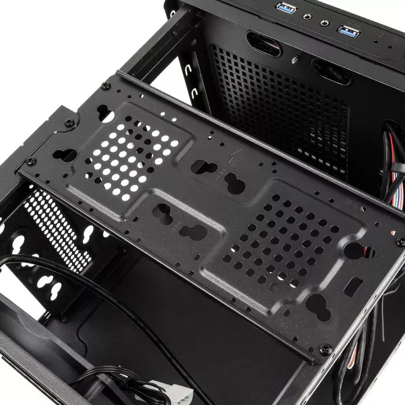 PC korpusas Kolink SATELLITE Cube Black