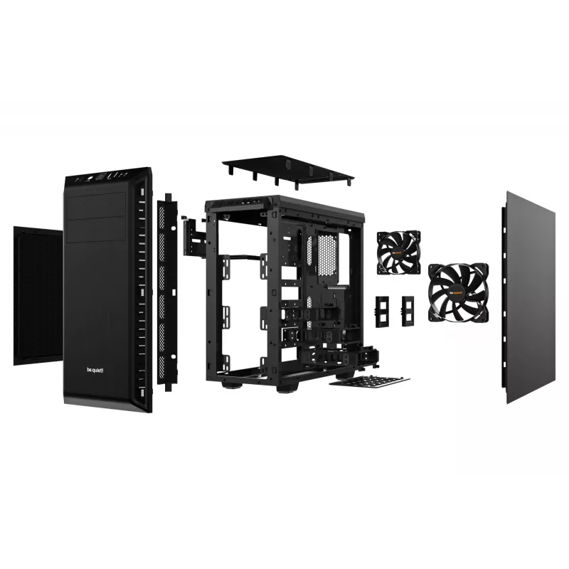 PC korpusas be quiet! Pure Base 600 Midi Tower juodas