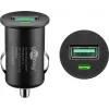 Automobilinis įkrovimo adapteris Goobay 18 W Quick Charge 3.0 juodas