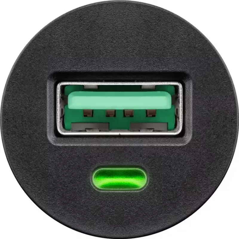 Automobilinis įkrovimo adapteris Goobay 18 W Quick Charge 3.0 juodas