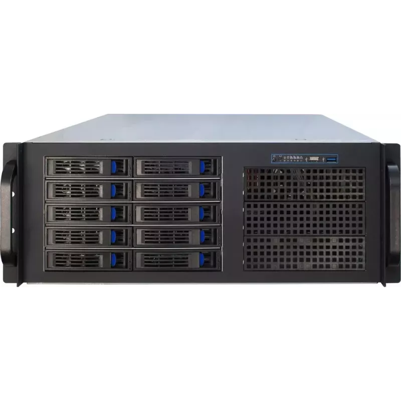 Serverinis korpusas Inter-Tech IPC 4U-4410 Rack juodas