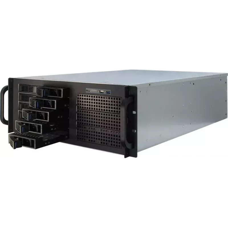 Serverinis korpusas Inter-Tech IPC 4U-4410 Rack juodas