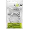 Goobay Lightning USB įkrovimo ir sinchronizavimo kabelis 2 m