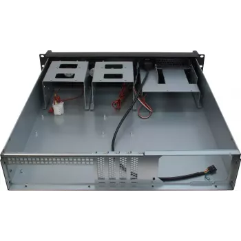 Serverinis korpusas Inter-Tech 2U-2098-SK Rack juodas