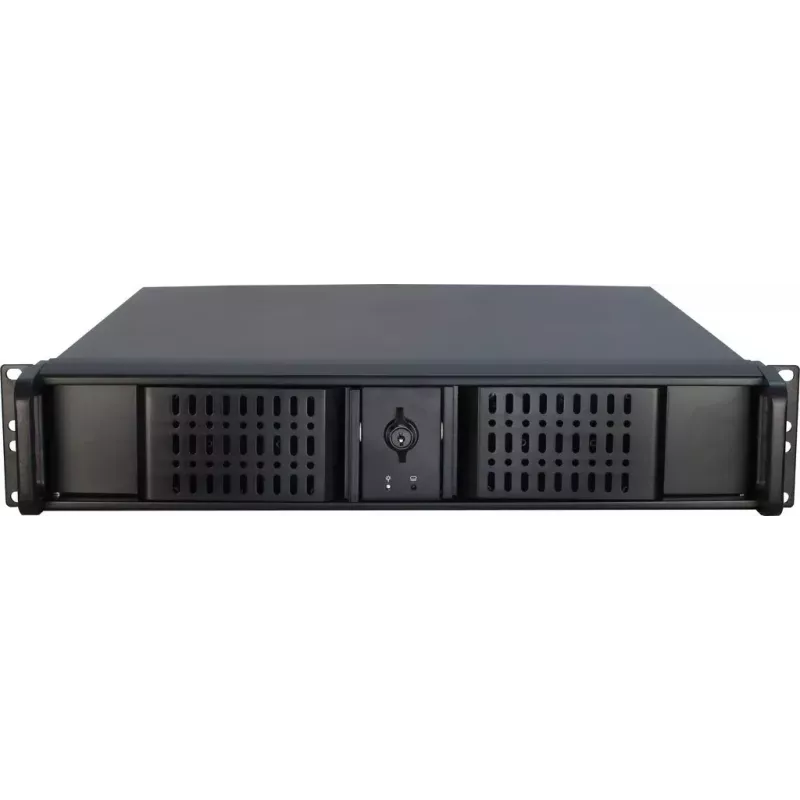 Serverinis korpusas Inter-Tech 2U-2098-SK Rack juodas