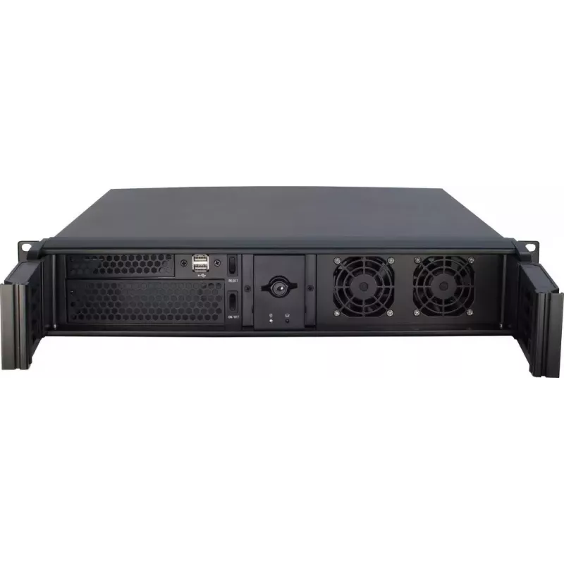 Serverinis korpusas Inter-Tech 2U-2098-SK Rack juodas