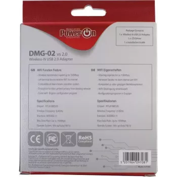 Belaidis adapteris Inter-Tech DMG-02