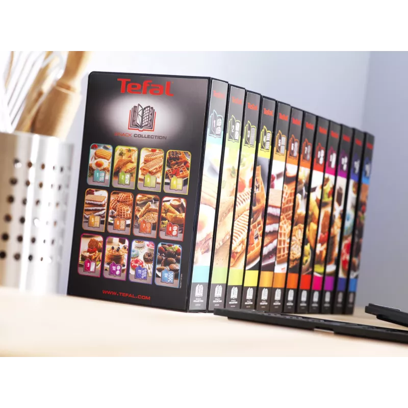 Tefal Snack Collection SW852D sumuštinių kepimo aparatas 700 W Juodas, Nerūdijantis plienas