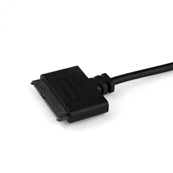 StarTech.com SATA į USB laidas su UASP, juodas, 6 Gbit/s, CE, FCC, 0–60 °C, -10–70 °C, 49 mm