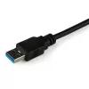 StarTech.com SATA į USB laidas su UASP, juodas, 6 Gbit/s, CE, FCC, 0–60 °C, -10–70 °C, 49 mm