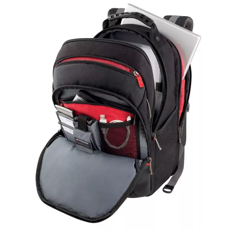 Kuprinė-dėklas Wenger SwissGear 600631, iki 16 colių, juoda