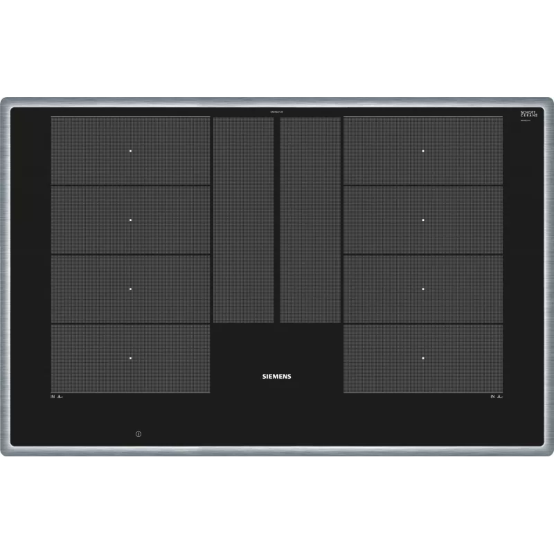 Siemens EX845LYC1E įmontuojama indukcinė kaitlentė, juoda, nerūdijantis plienas, 80 cm, 4 zonos