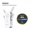 TP-Link RE650 belaidžio tinklo stiprintuvas, AC2600, Gigabit, 4 antenos