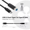 CLUB3D USB 3.1 Gen2 Type-C į Type-B laidas, vyriškas/vyriškas, 1 m