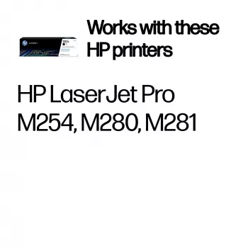 HP 203X didelės išeigos juodas originalus LaserJet tonerio kasetė