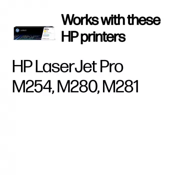HP 203A geltonas originalus lazerinis kasetė CF542A