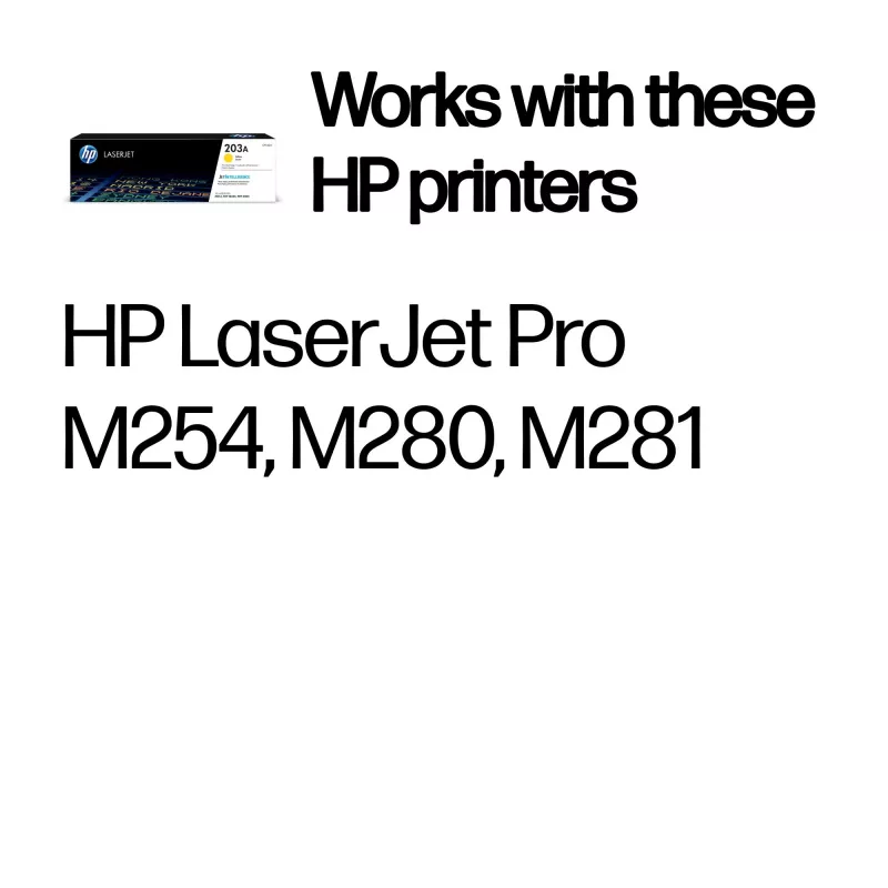 HP 203A geltonas originalus lazerinis kasetė CF542A