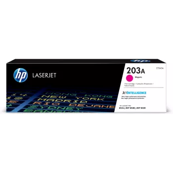 HP CF543A 203A kasetė su toneriu 1.3 tūkst. puslapių rausva (magenta)