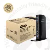 CLUB3D USB3.2 Gen1 Type A arba C dviejų ekranų 4K60Hz stotelė DisplayLink® sertifikuota