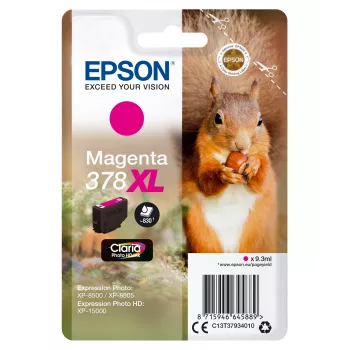 Kasetė EPSON Claria Photo HD 378XL, žydra, originali