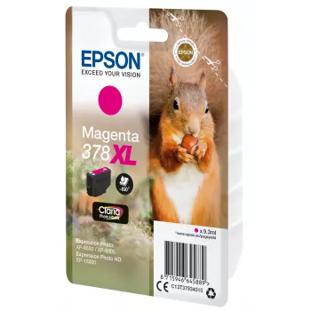 Kasetė EPSON Claria Photo HD 378XL, žydra, originali