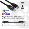CLUB3D DisplayPort 1.4 HBR3 laidas 2m/6.56ft M/M 8K60Hz