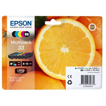 Epson Claria Premium rašalo kasetės Multipack 5 spalvų (33)
