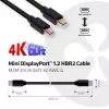 CLUB3D Mini DisplayPort 1.2 HBR2 kabelis M/M 2 m 4K60Hz