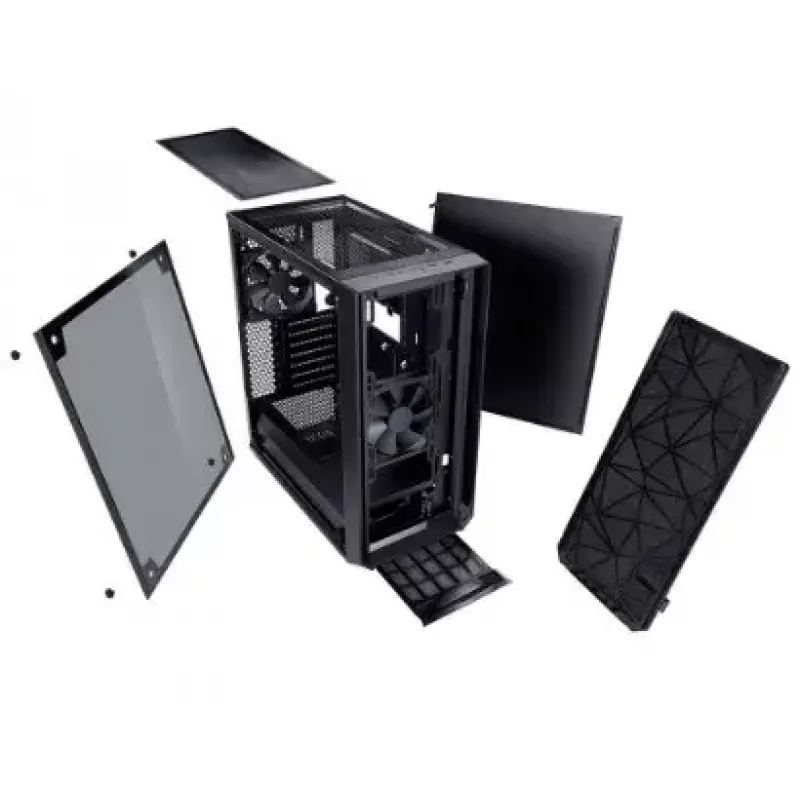 PC korpusas Fractal Design Meshify C Midi Tower juodas