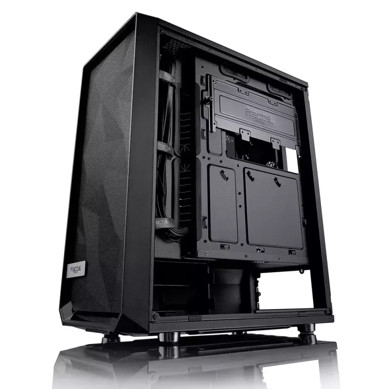 PC korpusas Fractal Design Meshify C Midi Tower juodas
