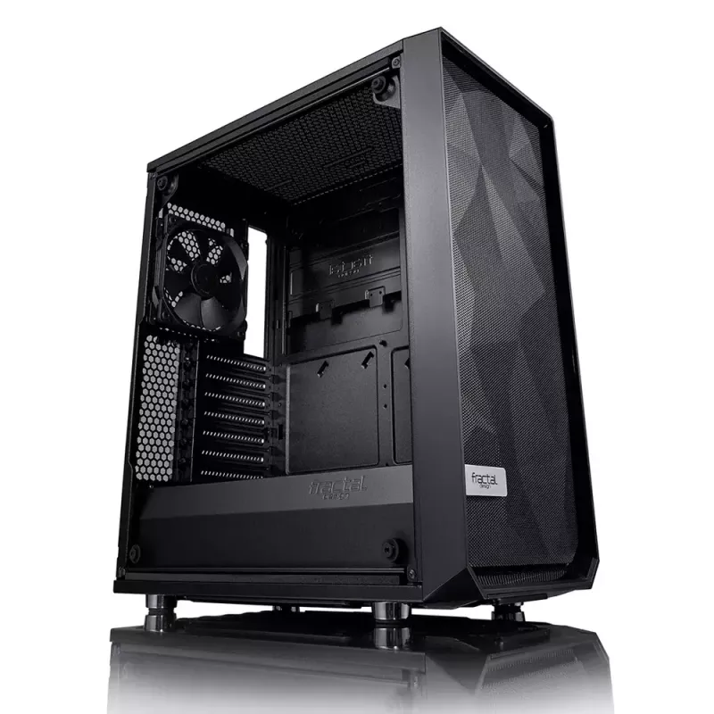 PC korpusas Fractal Design Meshify C Midi Tower juodas