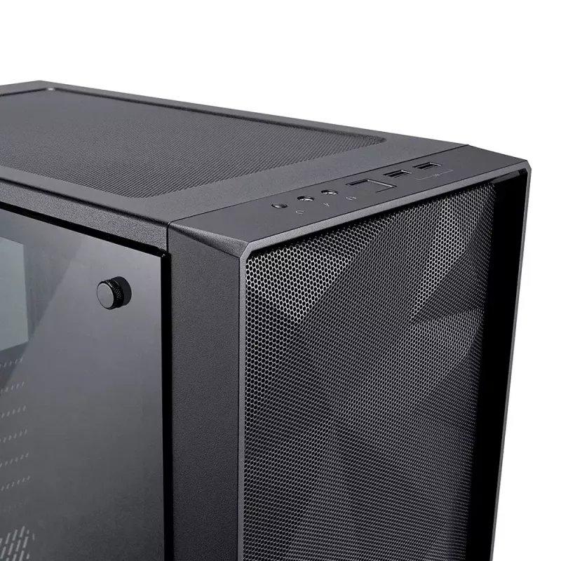 PC korpusas Fractal Design Meshify C Midi Tower juodas
