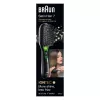 Paddle šepetys plaukams BRAUN BR710 suaugusiems, juodai žalias, 175 g