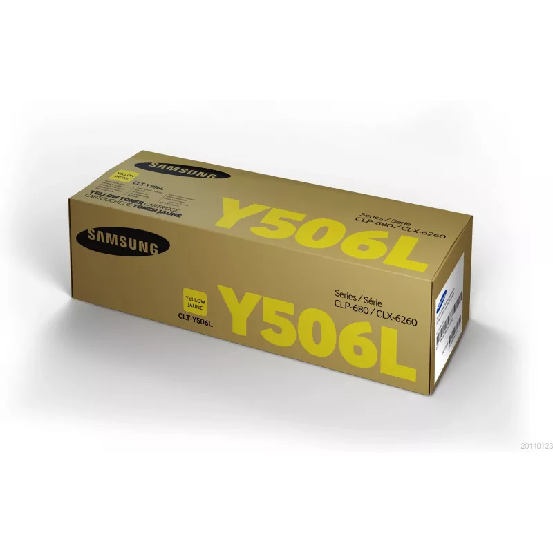 Samsung CLT-Y506L didelės išeigos geltonas originalus kasetė