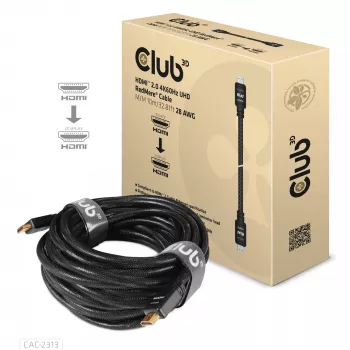 CLUB3D HDMI 2.0 RedMere kabelis 10 m (CAC-2313) – 4K60Hz