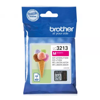 Originali Brother LC3213M rašalo kasetė, didelės talpos (XL), raudona (magenta), 1 vnt.