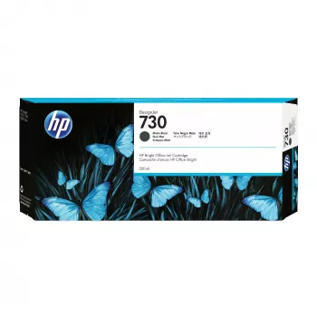 HP 730 300 ml matinė juoda DesignJet rašalo kasetė