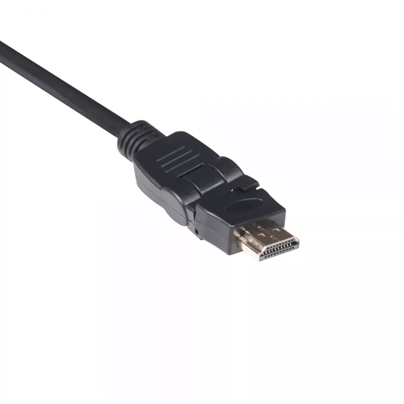 CLUB3D HDMI 2.0 4K60Hz UHD 360° besisukantis laidas 2 m