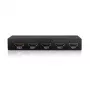 CLUB3D HDMI 2.0 UHD 4K60Hz jungiklis su 4 prievadais ir IR nuotolinio valdymo pulteliu CSV-1370
