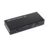 CLUB3D HDMI 2.0 UHD 4K60Hz jungiklis su 4 prievadais ir IR nuotolinio valdymo pulteliu CSV-1370