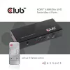 CLUB3D HDMI 2.0 UHD 4K60Hz jungiklis su 4 prievadais ir IR nuotolinio valdymo pulteliu CSV-1370