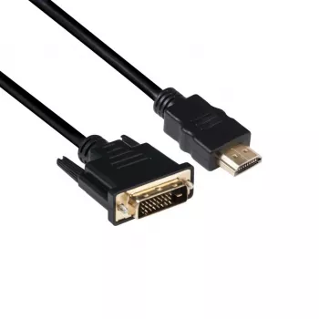 CLUB3D DVI į HDMI 1.4 laidas M/M 2 m / 6,56 pėdų, abipusis